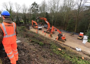 Ockley landslip